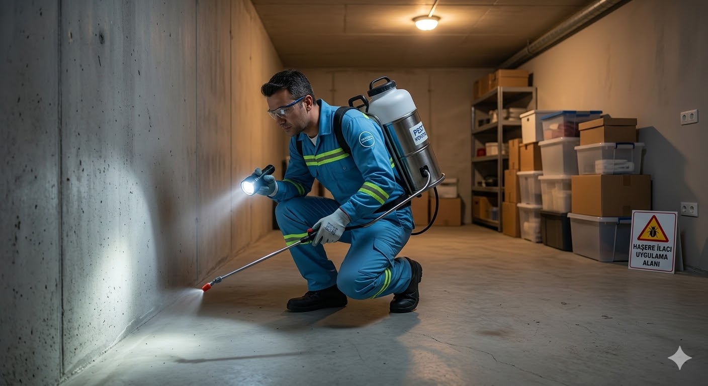 Eskişehir Bodrum Katı İlaçlama